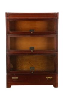 Appraisal: Globe Wernicke Elastic Sectional Bookcase Globe Wernicke Company American Ohio