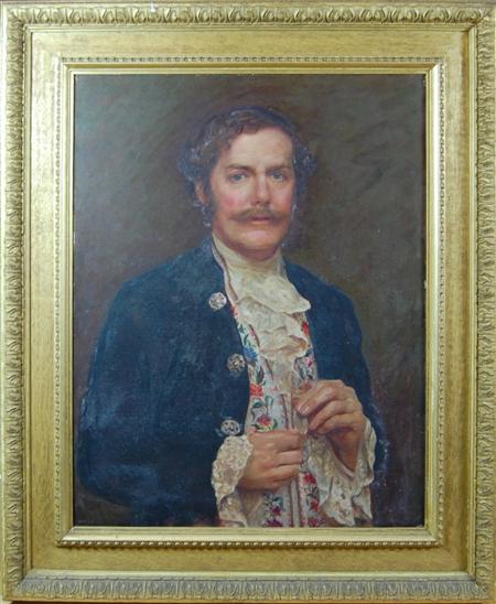 Appraisal: AFTER EDWARD JOHN GREGORY HALF LENGTH PORTRAIT OF THE RT