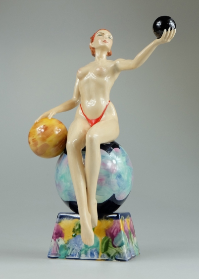 Appraisal: Kevin Francis Peggy Davies Erotic figure Isadora limited edition no