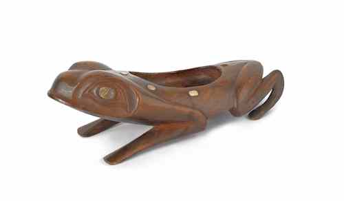 Appraisal: Northwest Coast Tlingit frog bowl ca possibly by Walton Bean