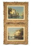 Appraisal: PAIR OOC - Views of Venice by Noel Georges Bouvard