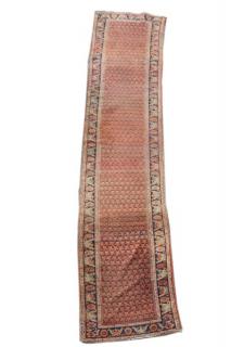 Appraisal: Hand Woven Persian Runner ' ' x ' Wool Iran