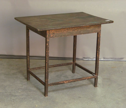 Appraisal: Painted pine tavern table th c h w