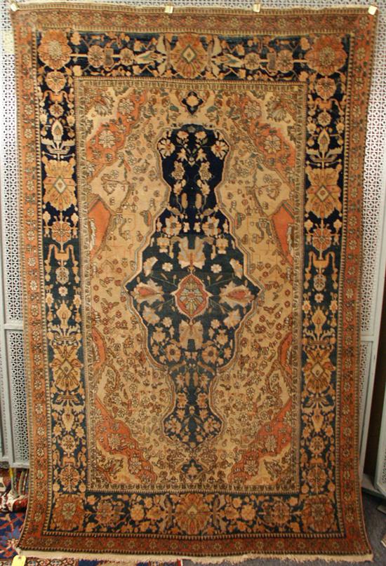 Appraisal: MOHTASHAM KASHAN RUG Persia circa feet inches x feet inches