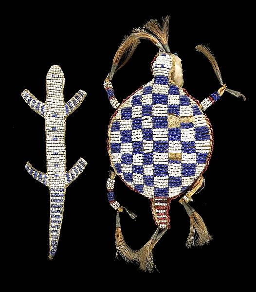 Appraisal: Property from the Paul Dyck Foundation Including a turtle effigy