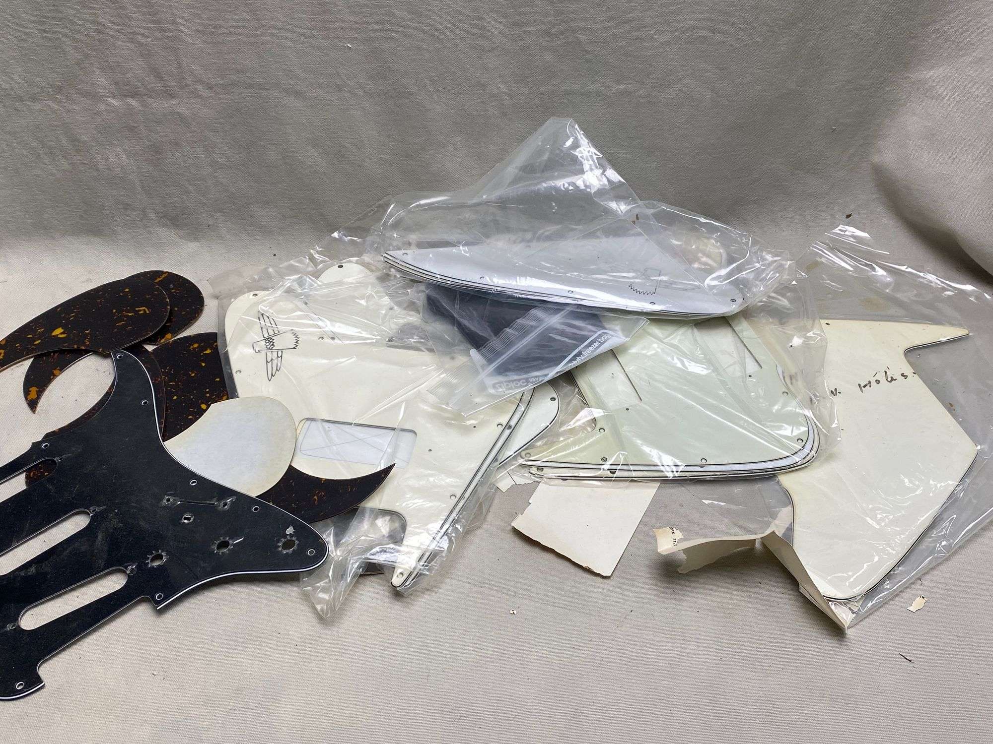 Appraisal: lot vintage pickguardslot vintage pickguards All guitars and stringed instruments