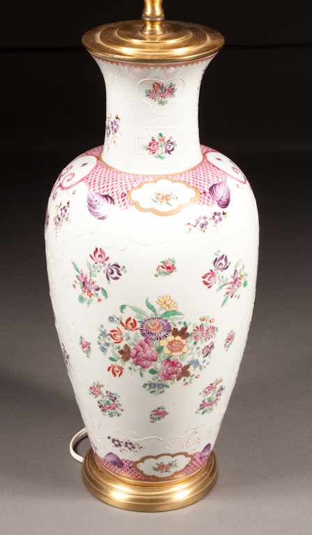 Appraisal: Samson porcelain vase in the Chinese Export Famille Rose manner