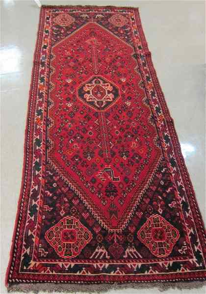 Appraisal: PERSIAN SHIRAZ AREA RUG Fars Province south central Iran central