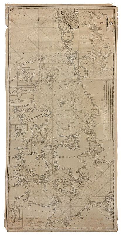 Appraisal: Moore - Chart of the Cattegat and Sound John Hamilton