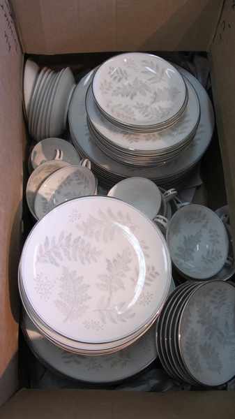 Appraisal: ONE BOX OF NORITAKE DINNER WARE