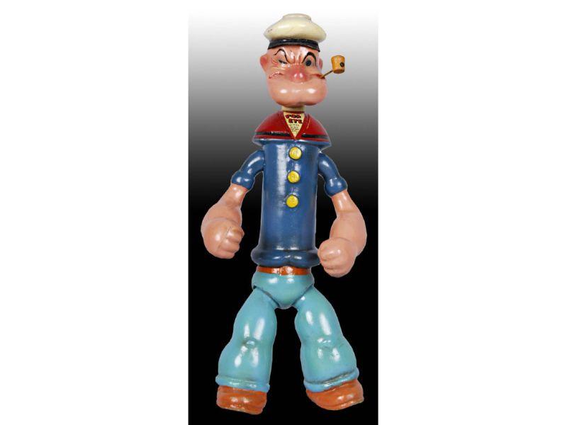 Appraisal: Cameo Popeye Composition Doll Description Label on chest King Feature