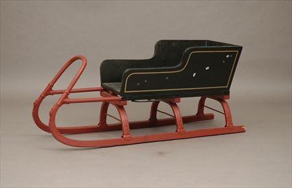 Appraisal: Small Decorative Sleigh