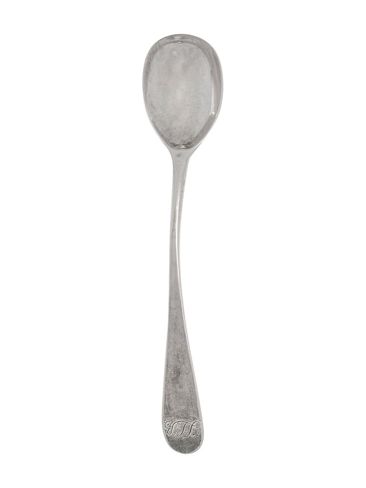 Appraisal: A George III Silver Condiment Spoon A George III Silver