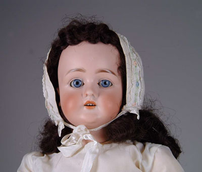 Appraisal: PANSY Doll has blue glass sleep eyes and is on