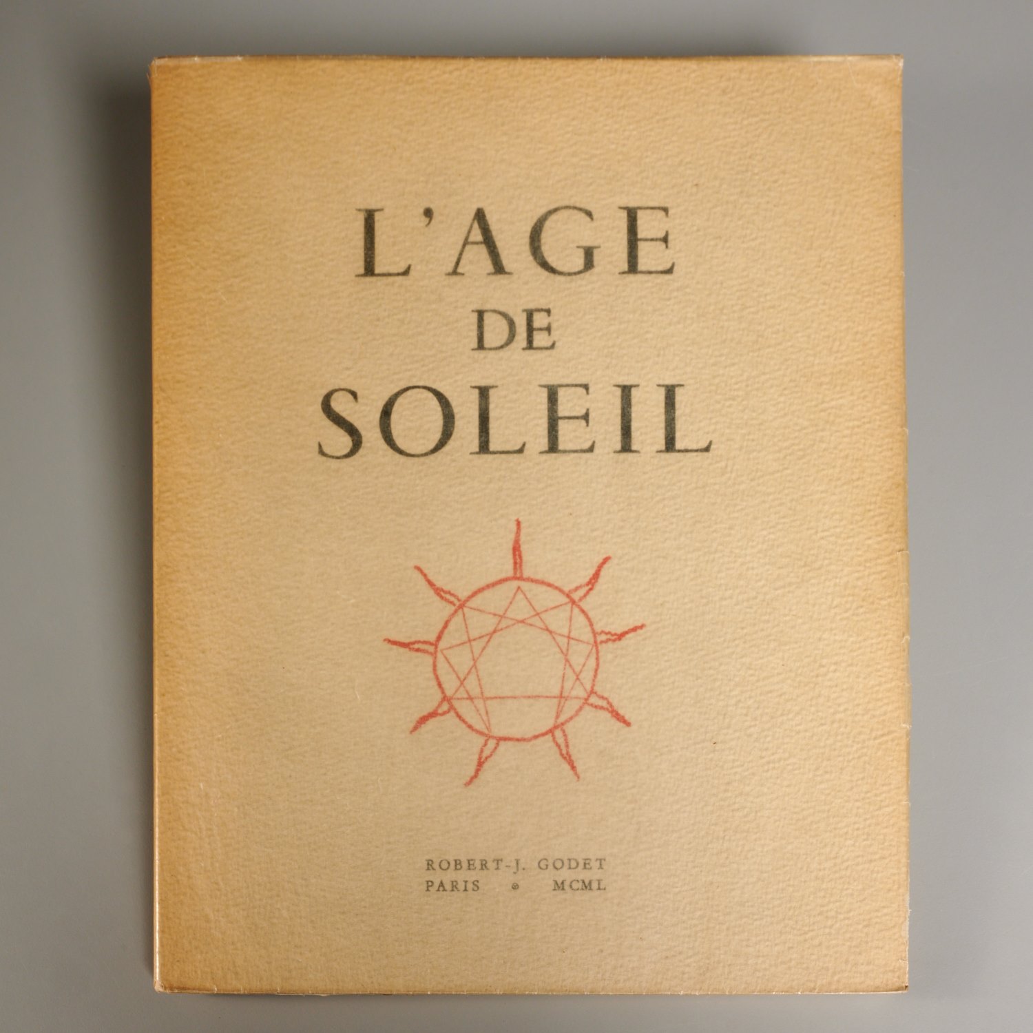 Appraisal: PICASSO L'AGE DE SOLEIL WITH EXTRA ETCHING Pablo Picasso Robert