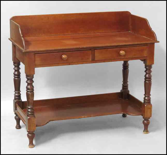 Appraisal: CHERRY WASHSTAND H '' W '' D '' Condition No