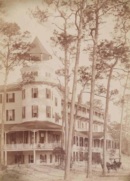 Appraisal: C original photograph of the Ormond Hotel in Ormond Beach