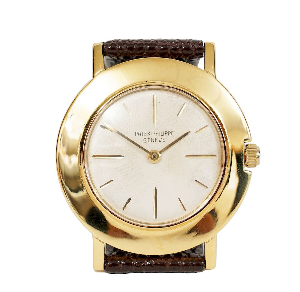 Appraisal: Patek Philppe Disco Volante Gold Watch Patek Philippe Disco Volante