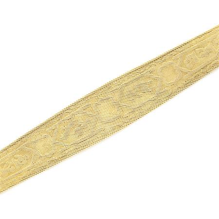 Appraisal: Gold Mesh Bracelet Estimate -