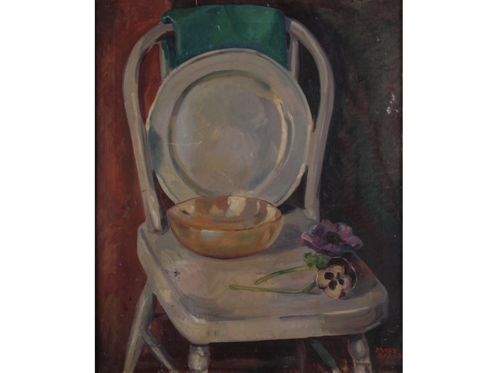 Appraisal: Mary Sarg New Hope - PA - Still Life oil