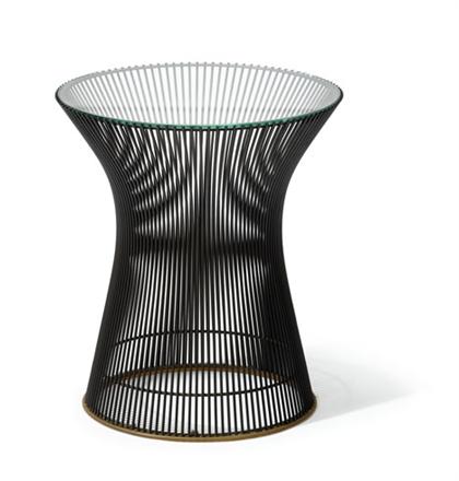 Appraisal: WARREN PLATNER american b Side table Designed by Platner in