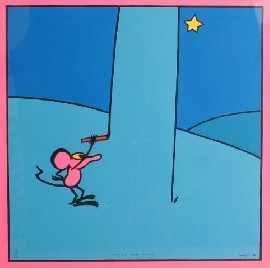 Appraisal: Martin Sharp born Ignatz Paints his World screenprint signed and