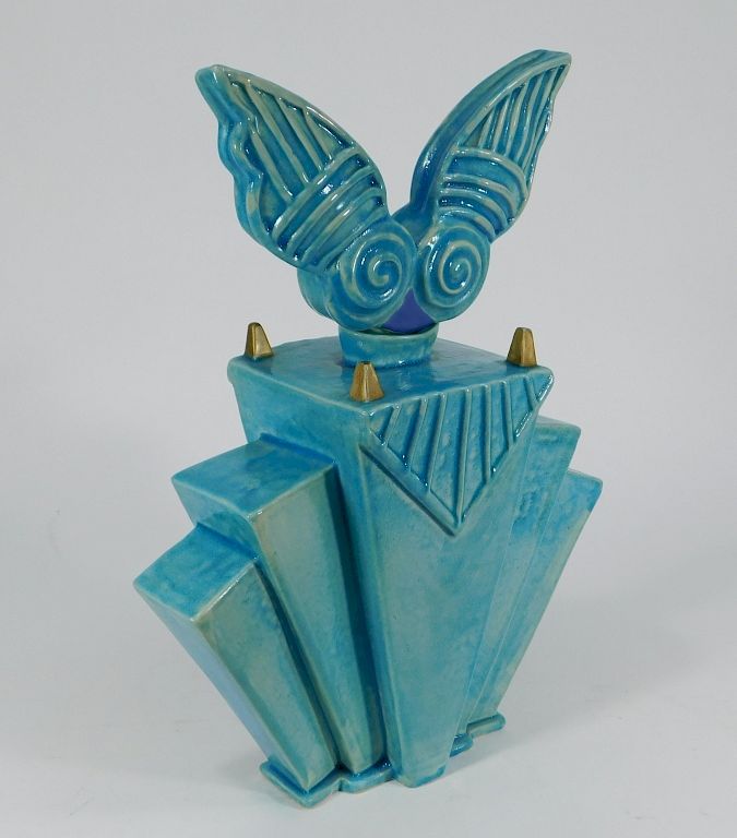 Appraisal: Patricia Camet Contemporary Deco RISD Ceramic Vase Particia Camet Peru