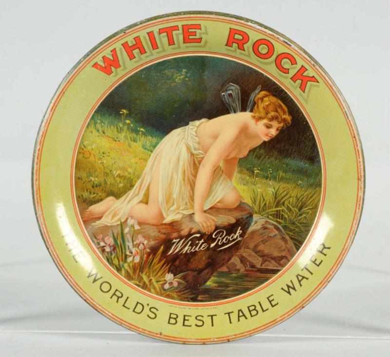 Appraisal: White Rock Tip Tray Circa to Good color with only