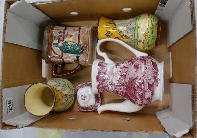 Appraisal: A mixed collection of items to include Royal Doulton embossed