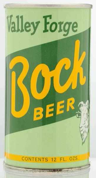 Appraisal: Valley Forge Bock Zip Top Beer Can - About perfect