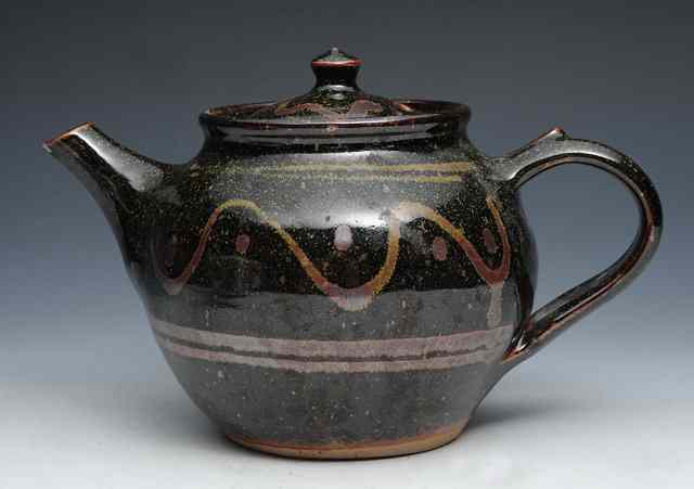 Appraisal: Michael Cardew British - A Winchcombe Pottery stoneware teapot and