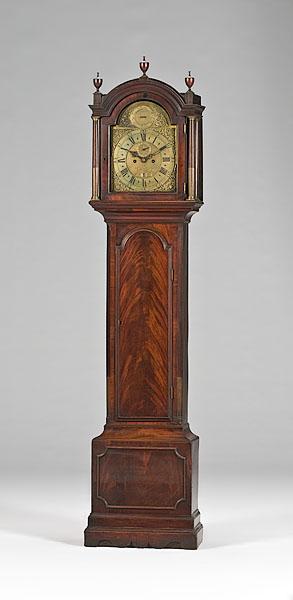 Appraisal: TALL CASE CLOCK BY THOMAS BROWNE LONDON English th quarter