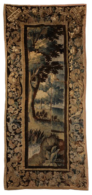 Appraisal: Verdure Tapestry probably Flemish possibly late th early th century