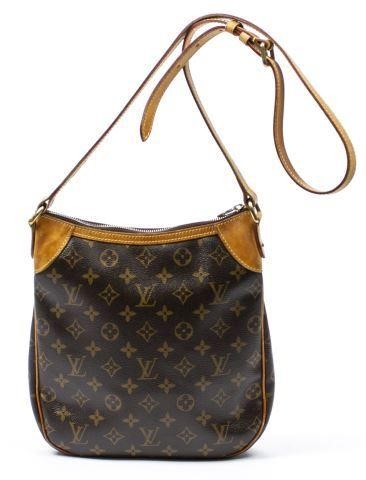 Appraisal: Louis Vuitton Odeon brown shoulder bag size PM in monogrammed