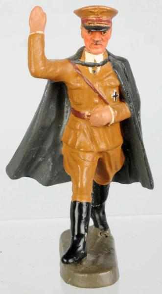 Appraisal: Elastolin Hitler Figure With porcelain head Depicts Hitler saluting and