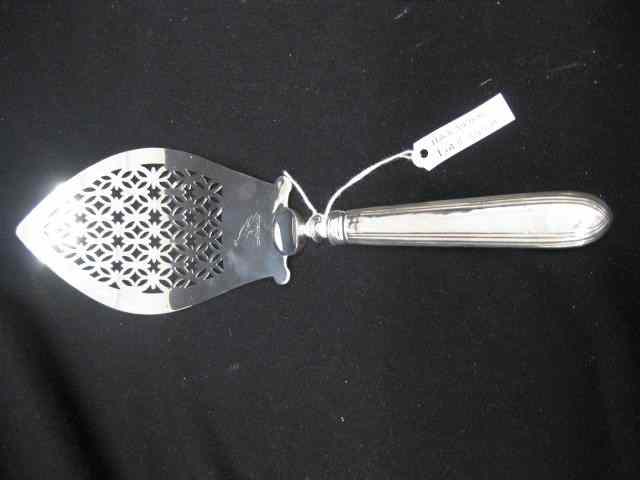 Appraisal: Georgian English Sterling Silver Pie Server hallmarked '' long scarce