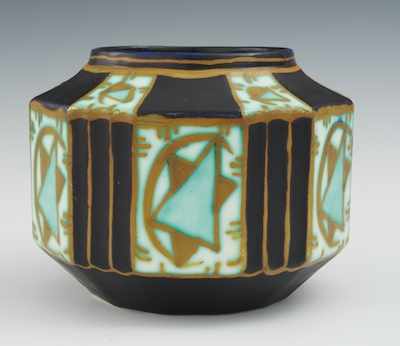 Appraisal: A Boch Freres Vase Designed by Charles Catteau Belgian -