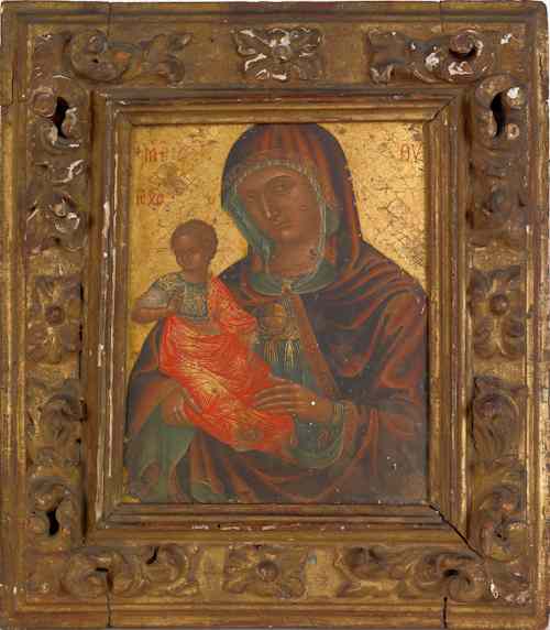 Appraisal: Italian Old Master tempera and gold on panel of the