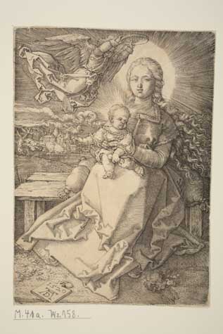 Appraisal: ALBRECHT D RER The Virgin and Child Crowned by One