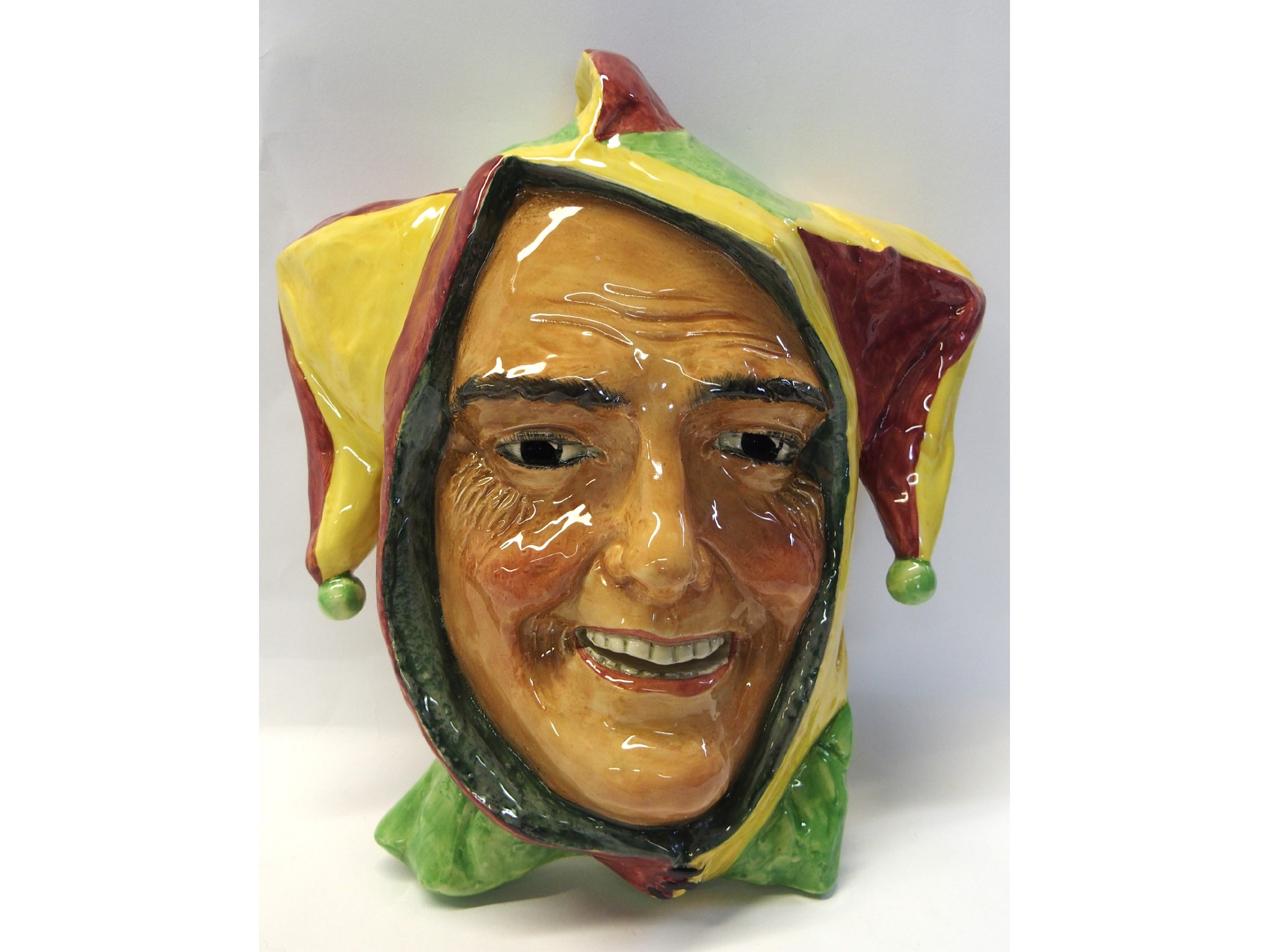 Appraisal: Royal Doulton Jester wall mask