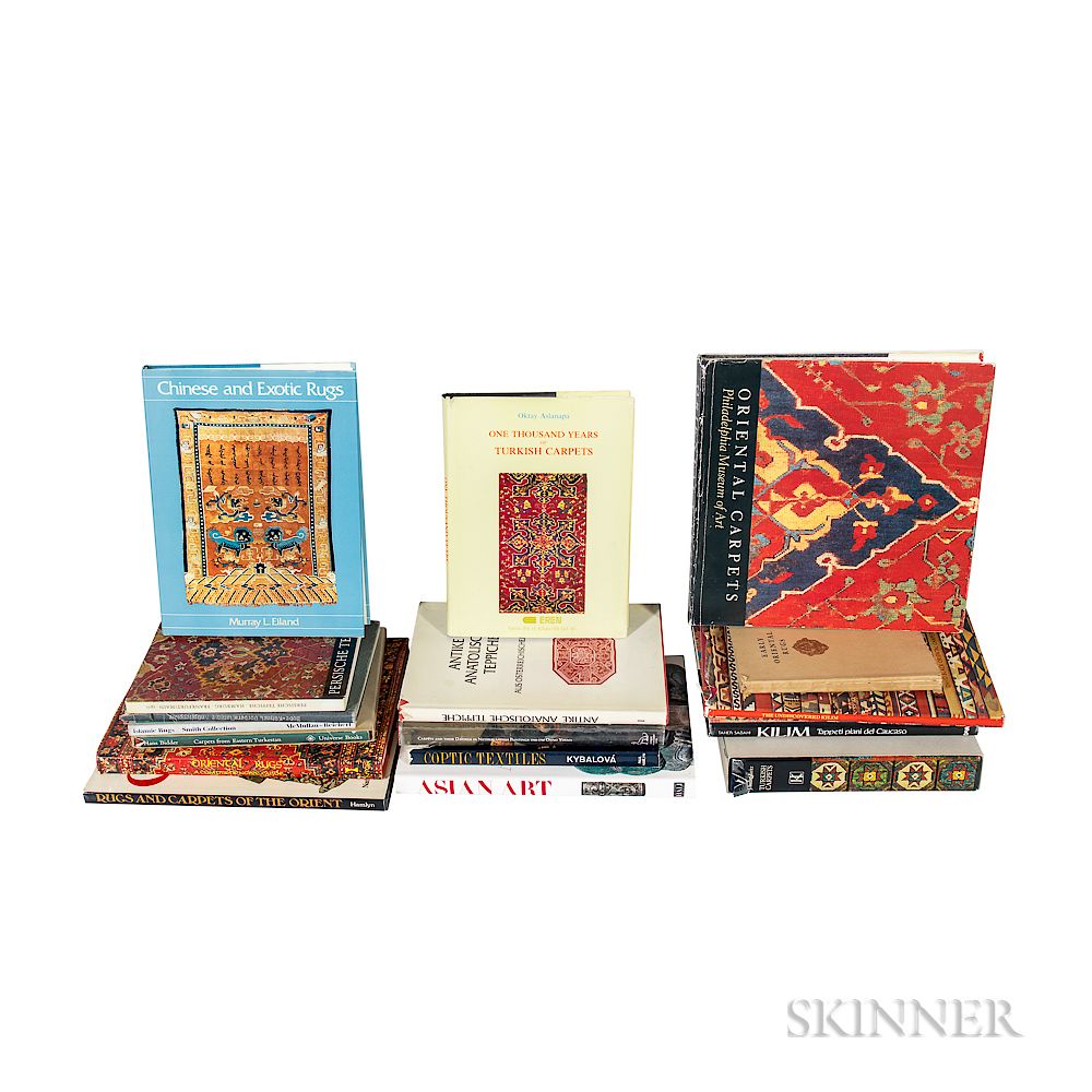 Appraisal: Seventeen Rug Books Seventeen Rug Books including The Undiscovered Kilim