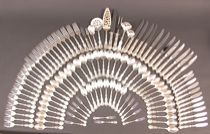 Appraisal: Gorham Strasbourg Sterling Silver Service for Twelve Lovely Gorham sterling