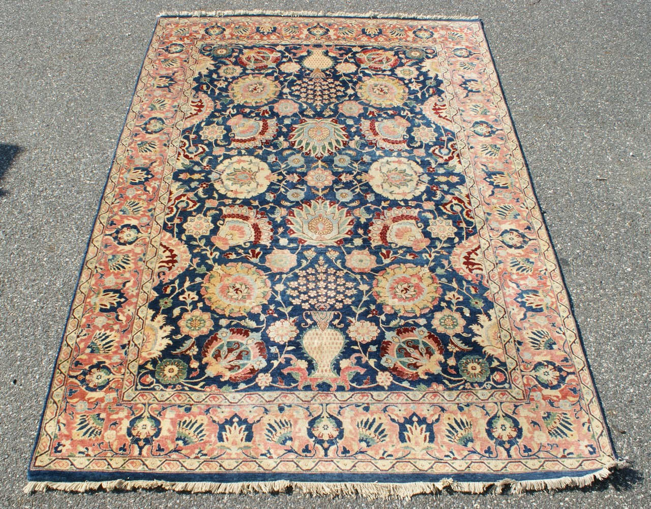 Appraisal: x semi-antique Persian carpet some wear