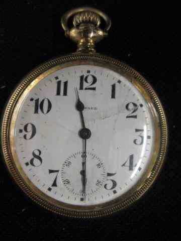 Appraisal: Howard Railroad Pocketwatch jewels series size Railroad Chronometer original gold-filled