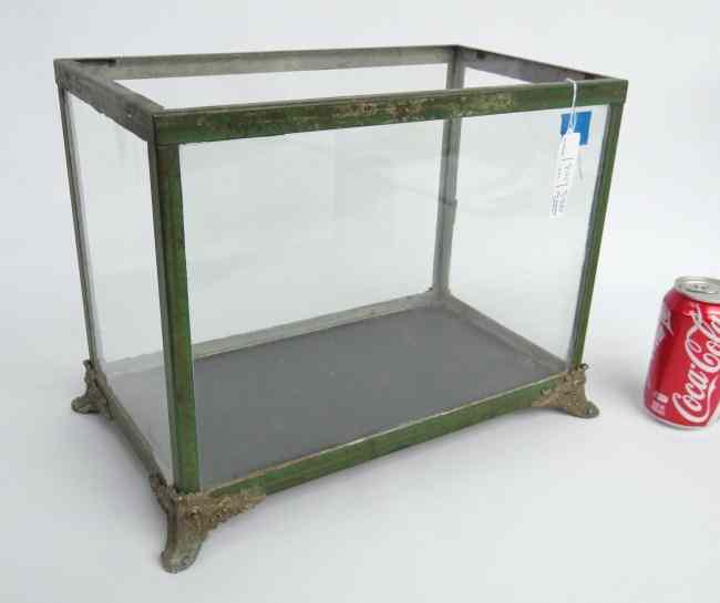 Appraisal: th c painted New England footed terrarium '' W ''