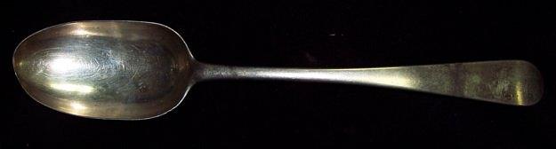 Appraisal: A George III Irish provincial table spoon old English pattern