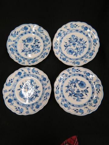 Appraisal: Meissen Blue Onion Porcelain Plates circle mark excellent