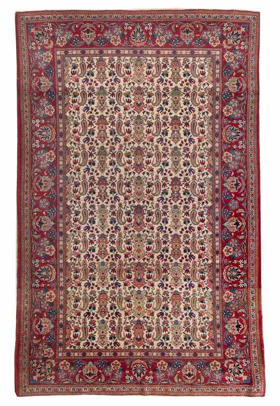 Appraisal: An Iranian Wool Rug th century having allover boteh and