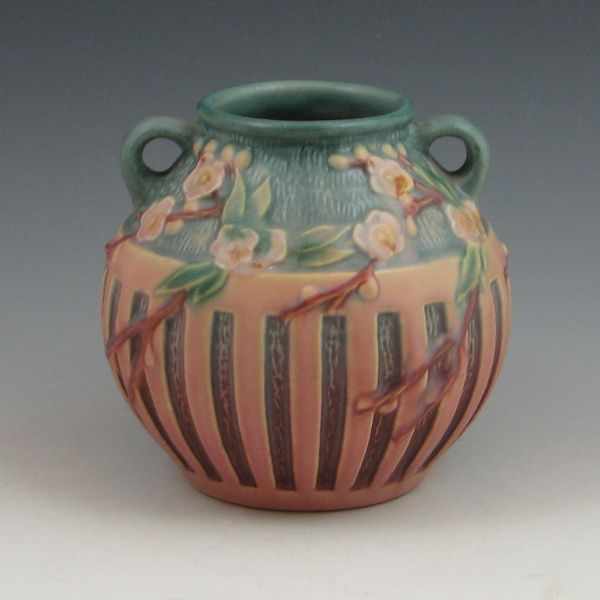 Appraisal: Roseville Cherry Blossom - '' vase in pink and blue