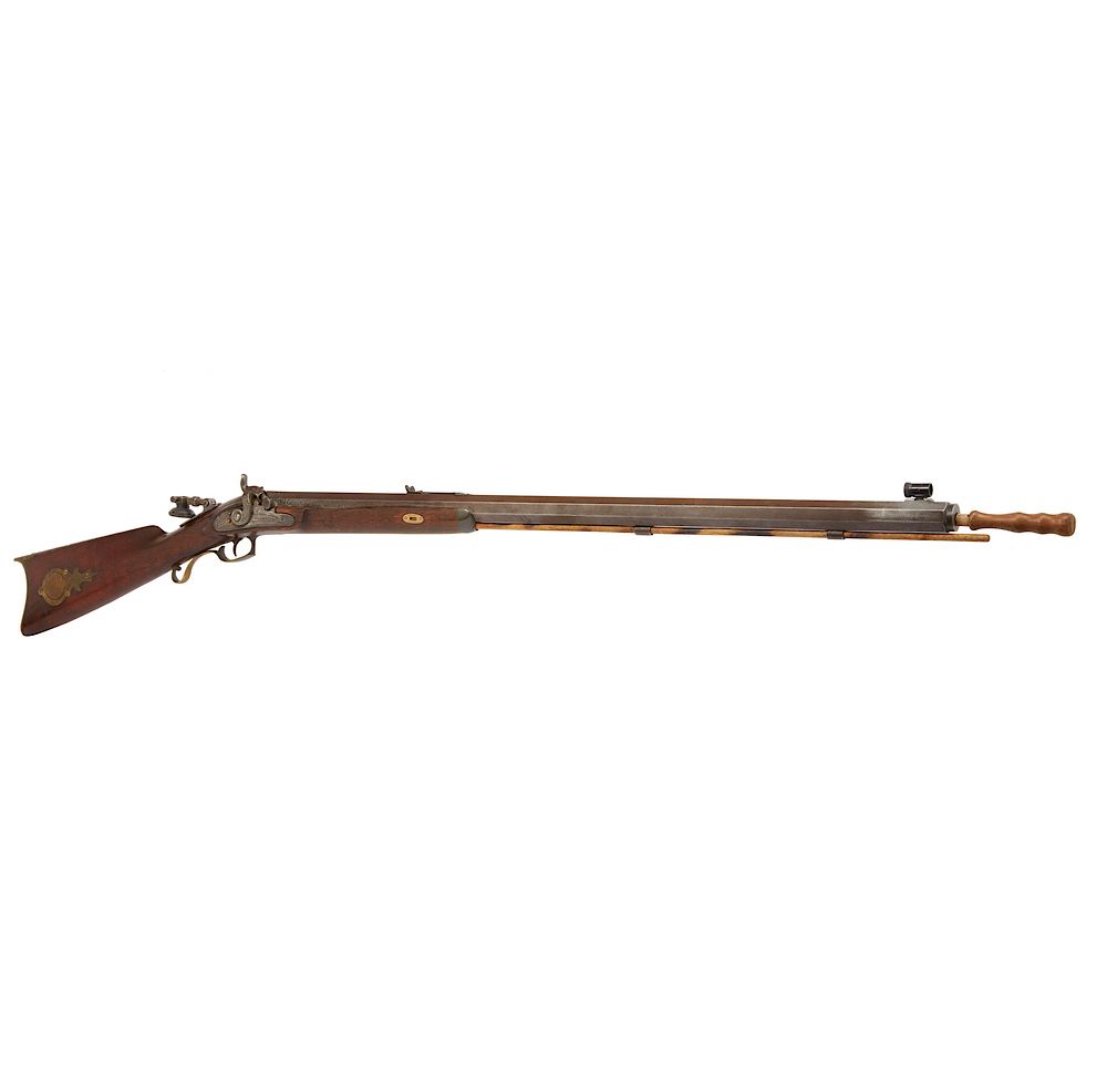 Appraisal: Remington Percussion Target Rifle A beautiful Percussion target rifle with